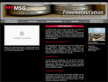 Tablet Screenshot of film.drefa-msg.de